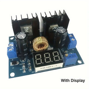 DC-DC Adjustable Buck Converter with LED Display (Step-Down Module, 4-40V to 1.25-36V, 8A, XH-M404)