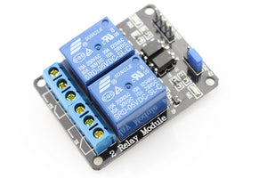 2-Channel Relay Module (5VDC - 250V 10A)