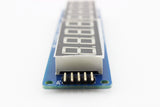 8-Digit SPI 7-Segment LED Display (Blue)
