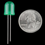 Diffused 10mm LED (Green)