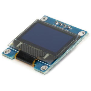 0.96" OLED LCD Module (Blue 4pin, I²C with VCC GND)