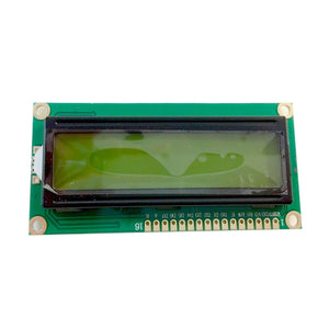 Basic 16x2 Character LCD (Yellow on Green 5V)