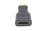 Mini HDMI Plug to Standard HDMI Jack Adapter for Raspberry Pi Zero
