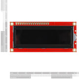 SparkFun Basic 16x2 Character LCD (Red on Black 3.3V)