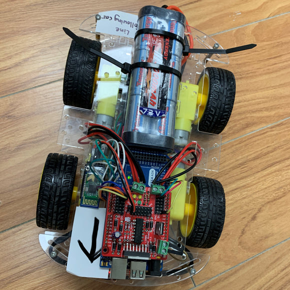 Arduino – Control CAROBOT Via Bluetooth (by using MIT app inventor)