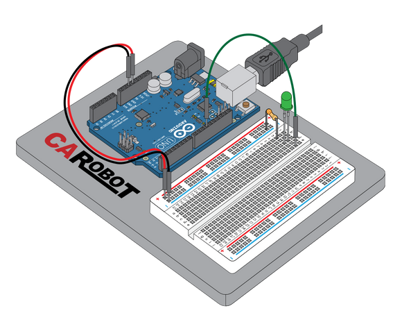 Blinking Strobe Light Simple Arduino Project