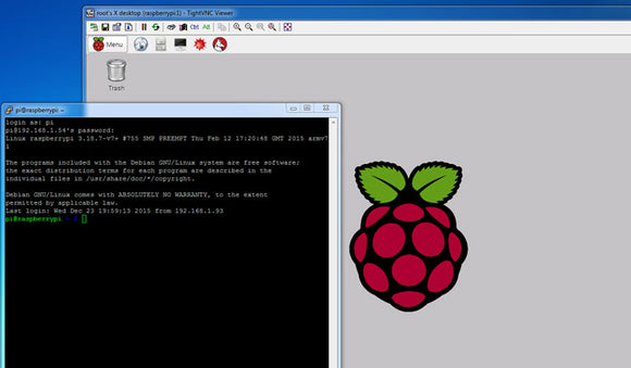 Headless Raspberry Pi using SSH and VNC