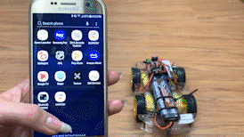 MIT app inventor; Arduino – Control CAROBOT Via Bluetooth