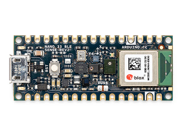 Arduino Nano 33 BLE Sense Rev2
