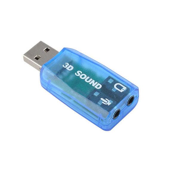USB Sound Card Module for Raspberry Pi (5.1 Channel)
