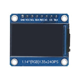 1.14” TFT IPS LCD Module (RGB, 135x240, ST7789, SPI)