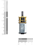 N20 Micro Metal Gear Motor (6V 200RPM)
