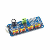 16-Channel 12-bit PWM/Servo Driver using I2C interface (PCA9685)