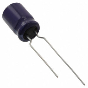 100µF 50V 20% Radial Aluminum Capacitor (2pcs)