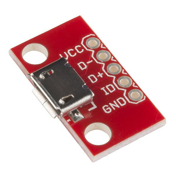 SparkFun Breakout Board for USB micro-B