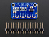 Adafruit 16-Bit ADC (4-Channel with Programmable Gain Amplifier ADS1115)