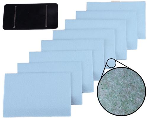 Robot Add-Ons AquaFiber Wet or Dry Microfiber Hard Floor Cleaning Kit for Roomba