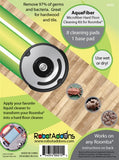 Robot Add-Ons AquaFiber Wet or Dry Microfiber Hard Floor Cleaning Kit for Roomba