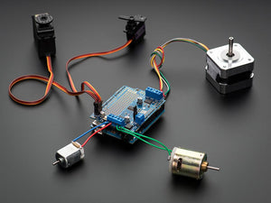Adafruit Motor/Stepper/Servo Shield for Arduino (v2.3)