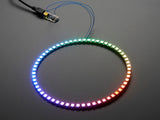 Adafruit NeoPixel 1/4 Ring (15 RGB LED or 1/4 of 60 LED Ring) WS2812 5050 RGB LED w/ Integrated Drivers