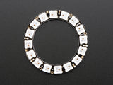 Adafruit NeoPixel Ring (16 RGB LED) WS2812 5050 RGB LED with Integrated Drivers