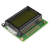 Basic 8x2 Character LCD (Black on Green 3.3V)