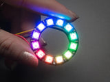 Adafruit NeoPixel Ring (12 RGB LED) WS2812 5050 RGB LED with Integrated Drivers