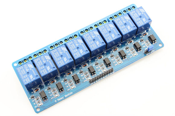 8-Channel Relay Module (5VDC - 250V 10A)