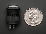 16mm Illuminated Pushbutton (White Momentary)