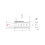 Basic 16x2 Character LCD (White on Blue 5V)