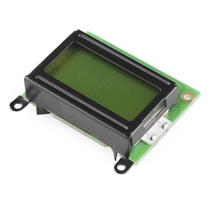 Basic 8x2 Character LCD (Black on Green 5V)