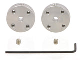 Universal Aluminum Mounting Hub (3mm Shaft M3 Holes 2-Pack)