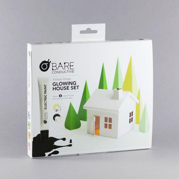BARE Conductive Glowing House Set Voltage Village