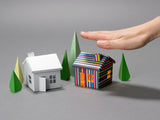 BARE Conductive Glowing House Set Voltage Village