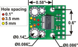 Pololu Current Sensor (ACS709) Carrier (-75 to +75A)