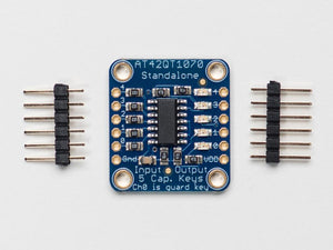 Adafruit Standalone 5-Pad Capacitive Touch Sensor Breakout (AT42QT1070)