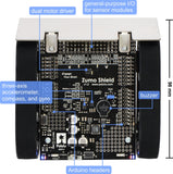 Pololu Zumo Robot for Arduino, v1.2 (Assembled with 75:1 HP Motors)