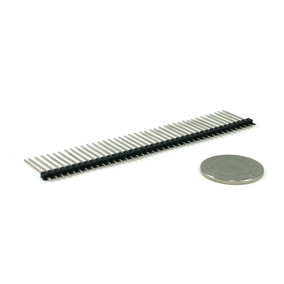 Break Away Male Headers (Straight 40-pin 20mm Long)