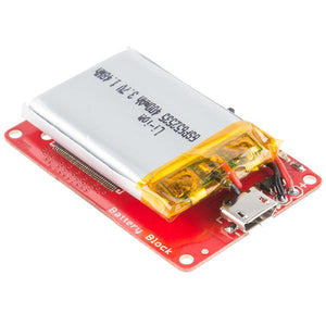 SparkFun Block for Intel Edison - Battery