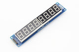 8-Digit SPI 7-Segment LED Display (Yellow)