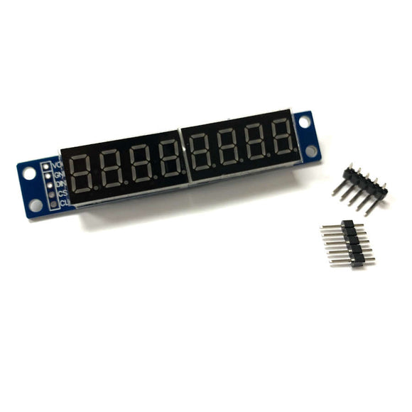 8-Digit SPI 7-Segment LED Display (Red)