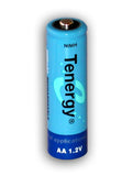 Tenergy NiMH Rechargeable Battery with Holder (4x AA 2600mAh)