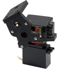 Direct Drive Pan & Tilt System for Hitec (24T) Servo (No servos)