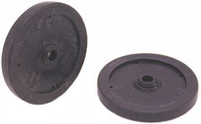 Servo Mount Wheels (1.875 inch D) for Hitec Servo (Pair)