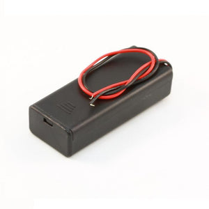 2-AAA Battery Holder, Enclosed with Switch