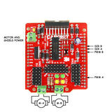 CAROBOT Motor Driver and Servo Shield (L298N 4.5V-46V 2A/ch) Kit