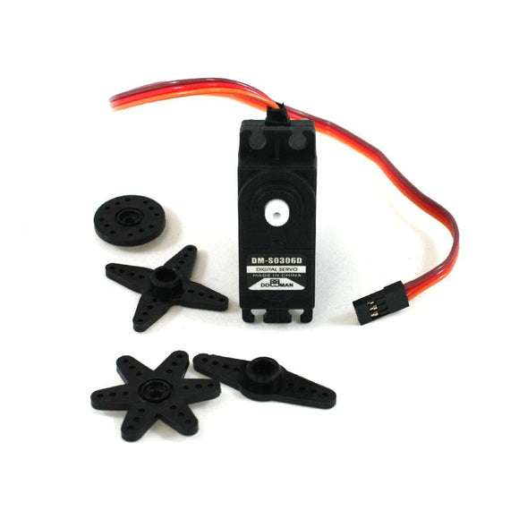 Standard Continuous (360°) Digital Servo (0.13s / 3.0kg-cm - 38g)