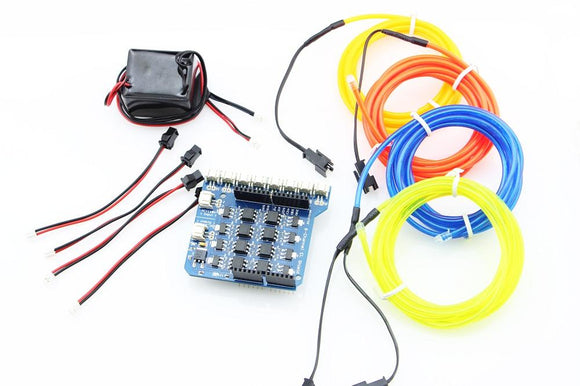 EL Wire + Shield Kit