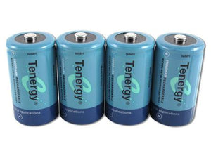 Tenergy NiMH Rechargeable Battery (4x D 10,000mAh)