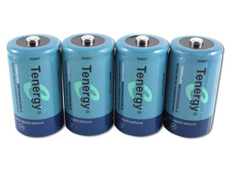 Tenergy NiMH Rechargeable Battery (4x D 10,000mAh)